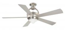 Kendal Canada AC18052-SN - Premia 52 in. Satin Nickel Ceiling Fan
